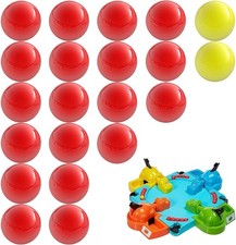 Hungry Hungry Hippos, 19 Red Balls and 2 Yellow Balls Replacement Balls 1 day
