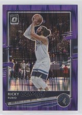 2020-21 Panini Donruss Optic Purple Shock Prizm Ricky Rubio #138 0c3e