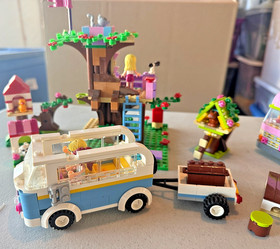 LEGO Friends: Adventure Camper (3184) and other Lego outdoor adventure sets