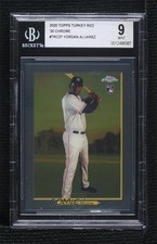 2020 Topps Turkey Red 2020 Chrome Yordan Alvarez #TRc-37 BGS 9 MINT k0w