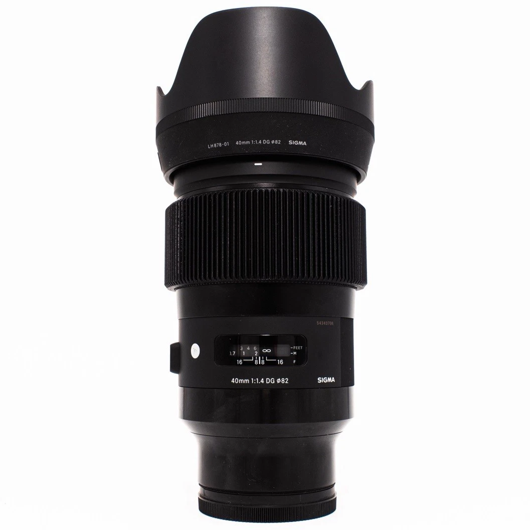 Sigma f/1.4 Lenses 40mm Focal for sale - eBay