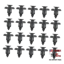 20PCS Bumper Fastener Rivet Clips, Front Bumper Radiator Support Retainer