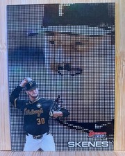 Paul Skenes Pixel Portraits Insert 2025 Bowman’s Best Pirates NM