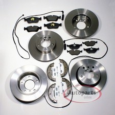 Bremsscheiben Ø 348 mm + Ø 320 mm + Beläge + Backen vorne hinten für BMW X5 + X6