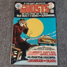 Ghosts #39 DC Comics 1975 High Grade Bronze Age Horror RAD Skull Cover!