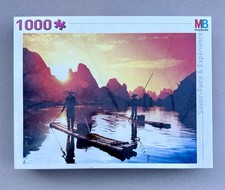 Coucher de Soleil sur le Fleuve : Puzzle MB 1000 pièces Neuf sous Blister
