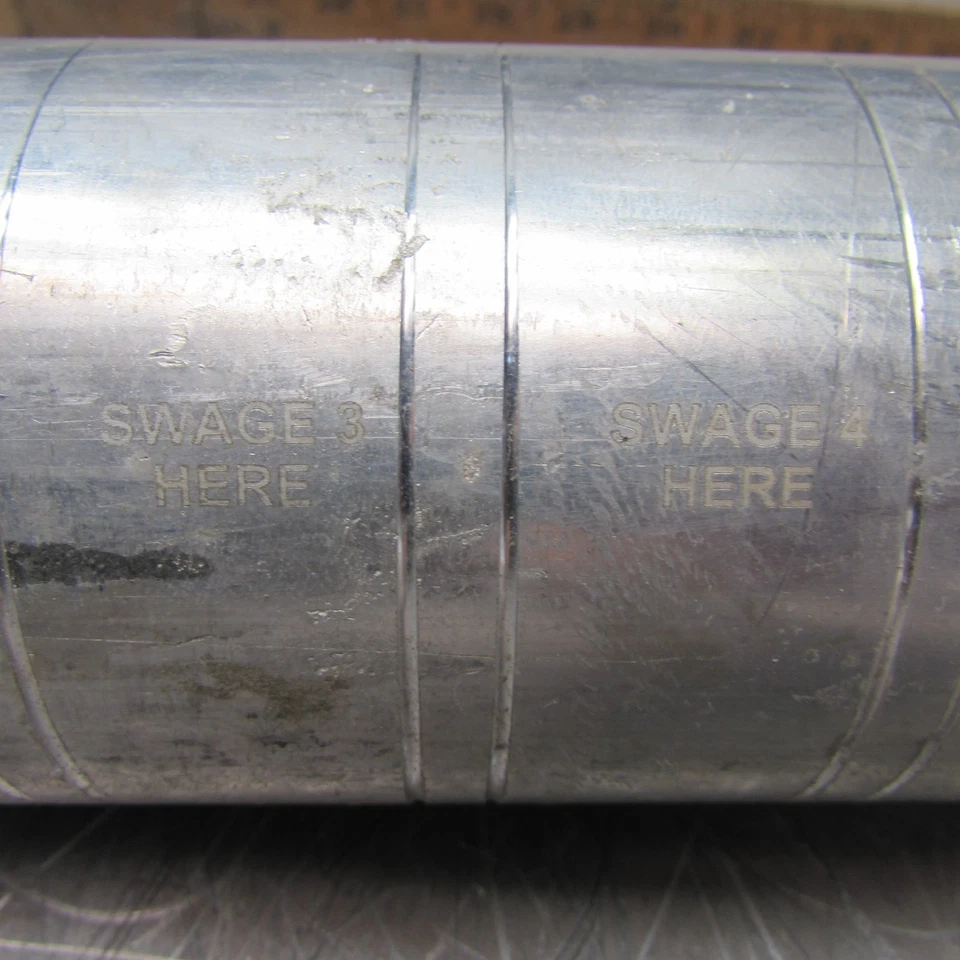 ¡NUEVO! DMC Power DJ94-275-76, conector de ángulo de swage, 1,5" i.d. , 2.75" D., 25" L Foto 4 de 4