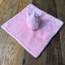 Pink Unicorn Lovey Plush Baby Security Blanket Parents Choice 12 In No Rattle