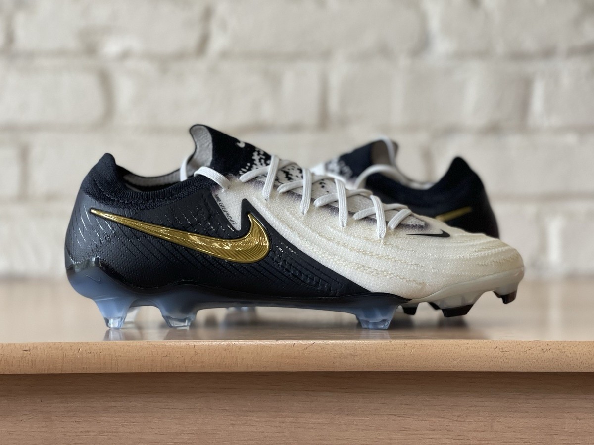 Nike Phantom GX 2 Elite FG Soccer Cleats White Black Mens 6.5 Women 8 FJ2559-100 Nike Phantom GX 2 Elite FG Firm Ground Soccer Cleat - White  main image 4