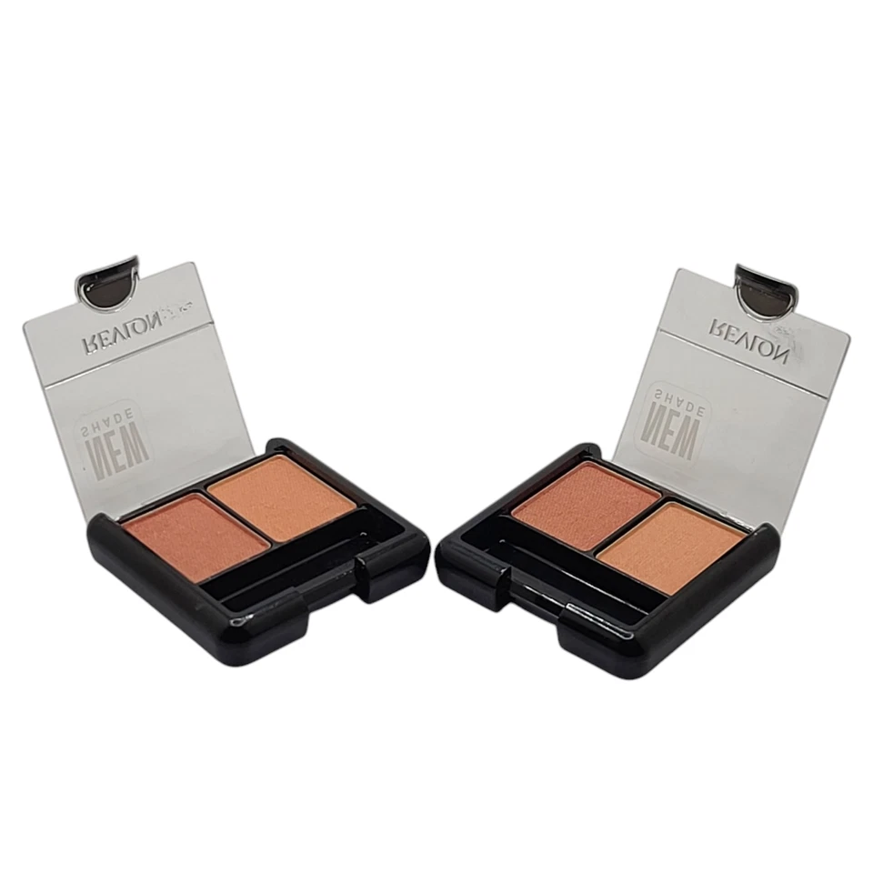 2 Pack Revlon Wet/Dry Eyeshadow Duo ~ Lava Blast 0.11 oz - Image 4 of 4