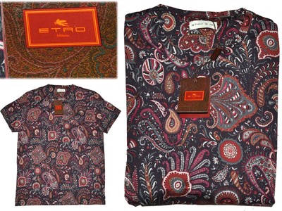 ETRO T-Shirt Men's Size S ET03 T1P