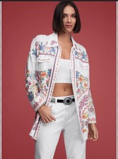JOHNNY WAS TOYAH TOP/JACKET/TUNIC, SMALL, NWT...