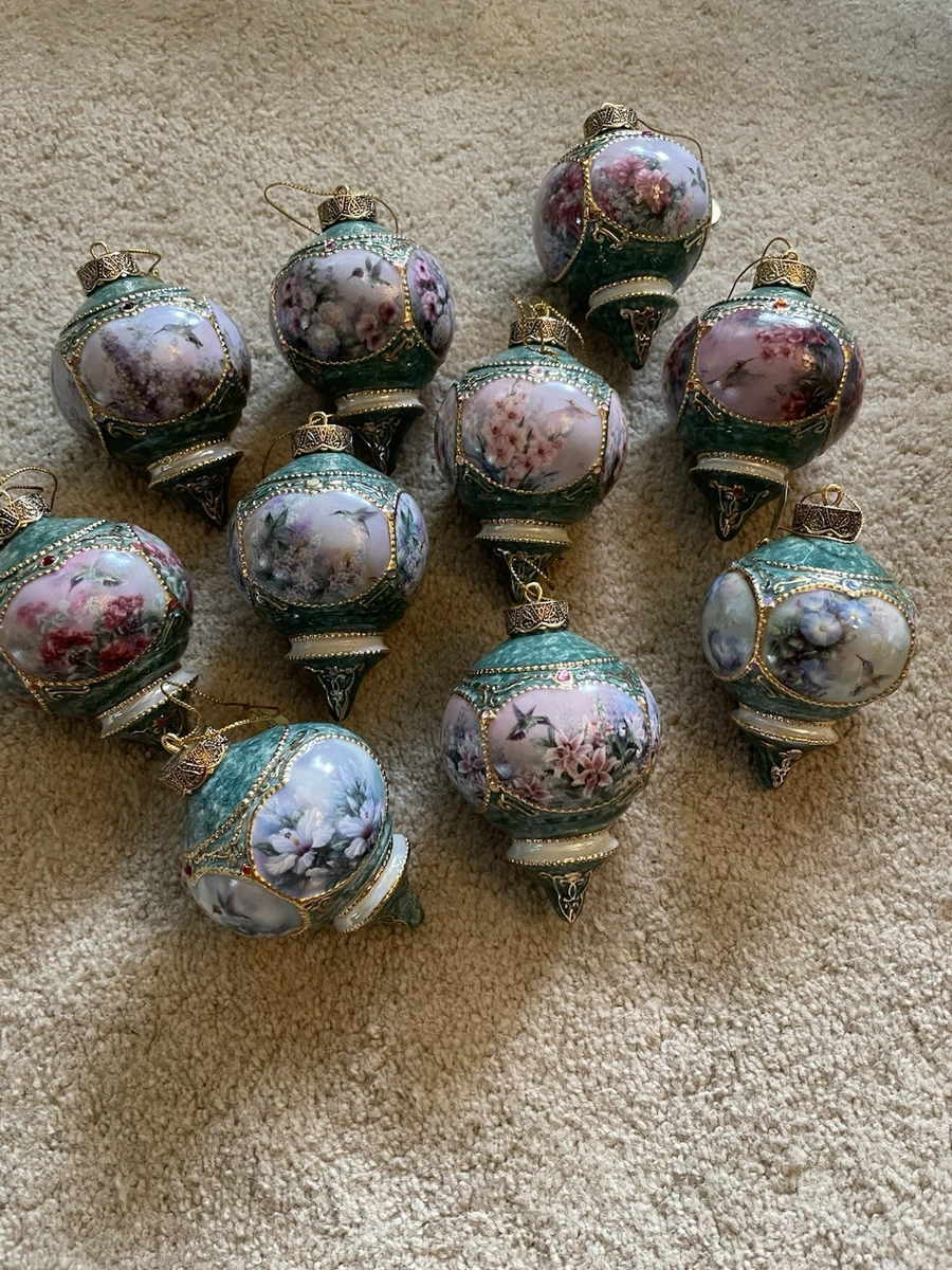 Christmas Porcelain Bird Collectible Holiday & Seasonal Ornaments