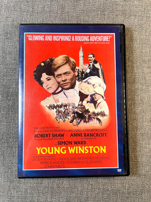 Young Winston DVD Sony Pictures MOD Robert Shaw Anne Bancroft Simon Ward Nice