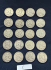 1 Roll Benjamin Franklin Half Dollar US 90% Silver $10.00 Face Value 20 Coins- E