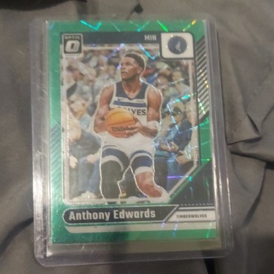 Panini Donruss Optic Anthony Edwards #31 Timberwolves Prizm Insert 27/49 