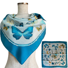 HERMES Carre 90 "FRANDOLE" 100 Silk Scarf Vintage Rare Cleaned