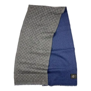 Foulard en laine Gucci monogramme GG