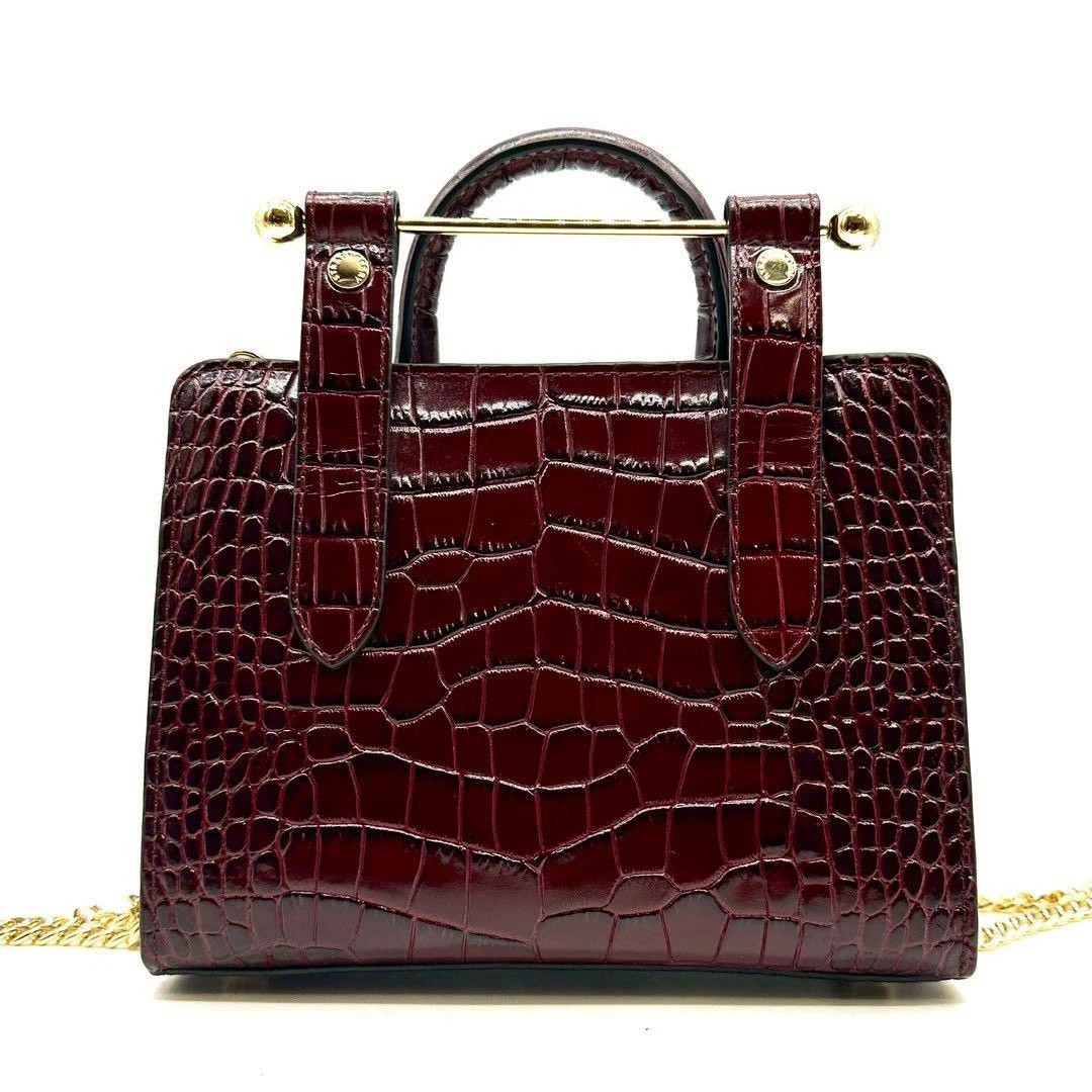 Borsa a tracolla STRATHBERRY viola dal Giappone