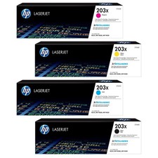 HP 203X 4er Pack Farben Magenta, Cyan, Gelb u...