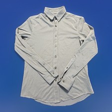 Rhone Shirt Men's Small Long Sleeve Button Down Stripped Performance Stretch
