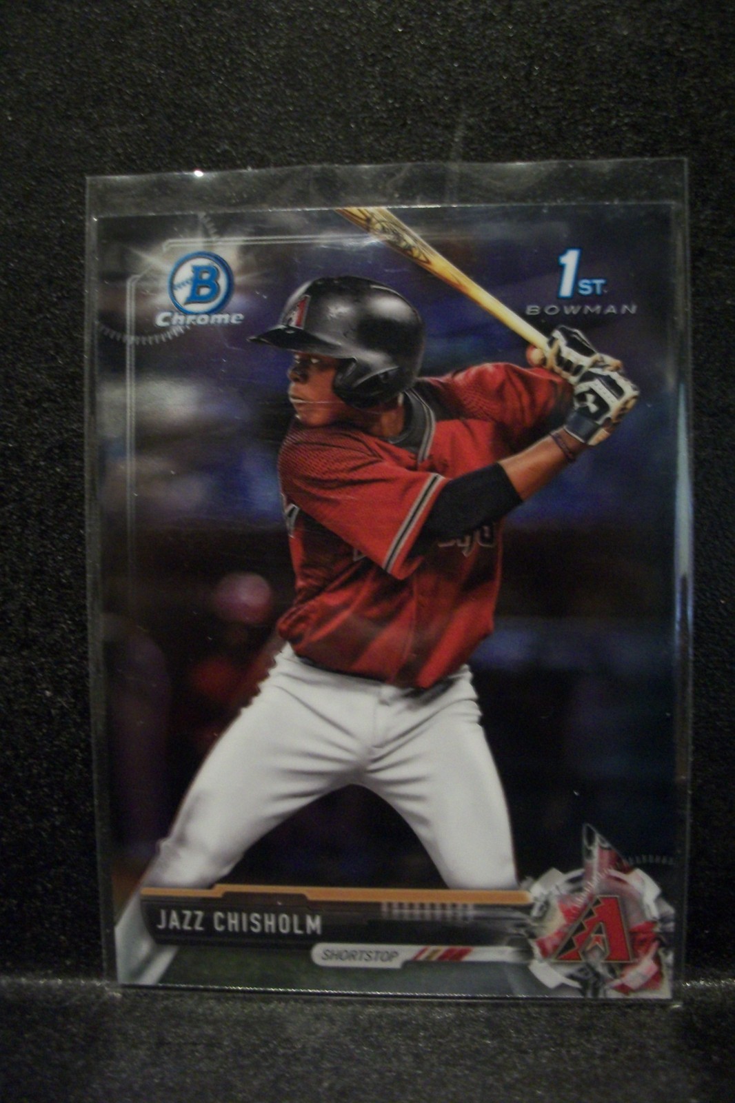 JAZZ CHISHOLM 2017 Bowman Chrome Prospects #207 Dbacks 1st Bowman