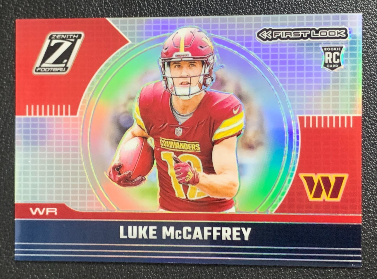 2024 Panini Zenith - First Look Luke Mccaffrey #25 (RC)