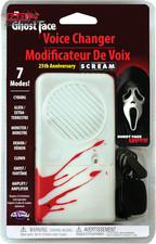 Fun World Ghost Face 25Th Anniversary Deluxe Voice Changer