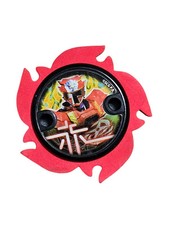 Power Rangers Ninja Steel DX Battle Morpher Foam Star Disc Red Ranger Bandai
