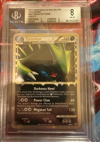 #88 Tyranitar Prime BGS 8