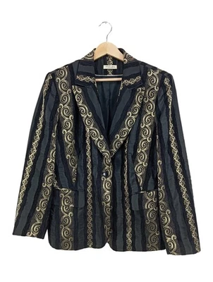 CHRISTIAN BERG Blazer classique Dames Blazer T EU 46 doré-noir style d’affaires - Photo 1/4