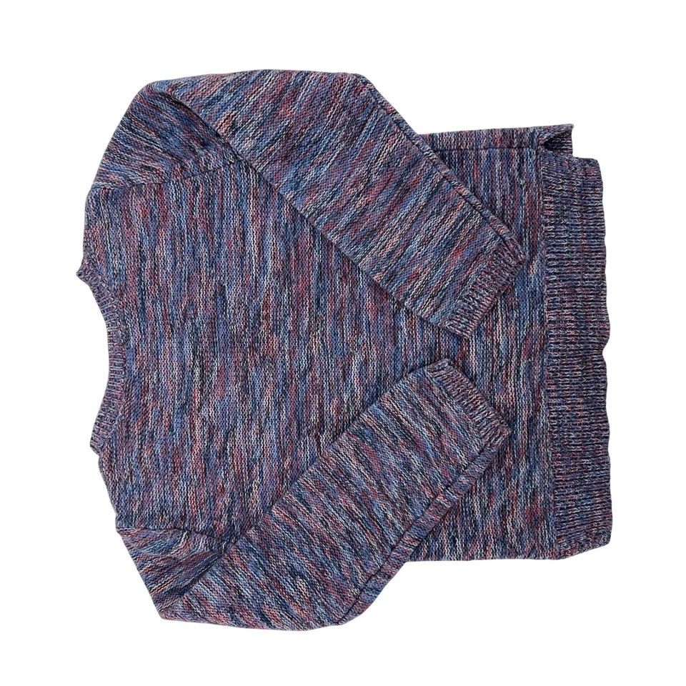 Suéter Cárdigan OshKosh B'gosh Niñas Púrpura Multicolor Botón Frontal Talla 6 Foto 3 de 4