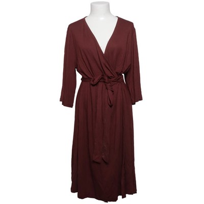 Happy Holly, Wickelkleid, Größe: 48/50, Rot, Modal/Polyester, Einfarbig #csF