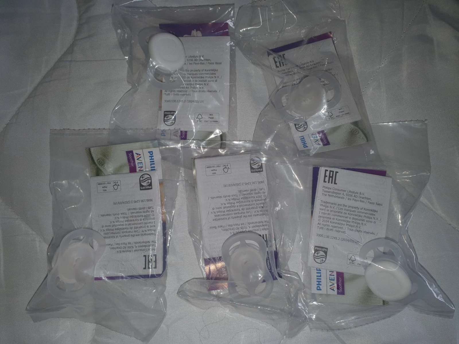 5x PHILIPS Avent Newborn Soother Dummy Dummies Ultra Start 0-2 months NEW
Opens in a new window or t