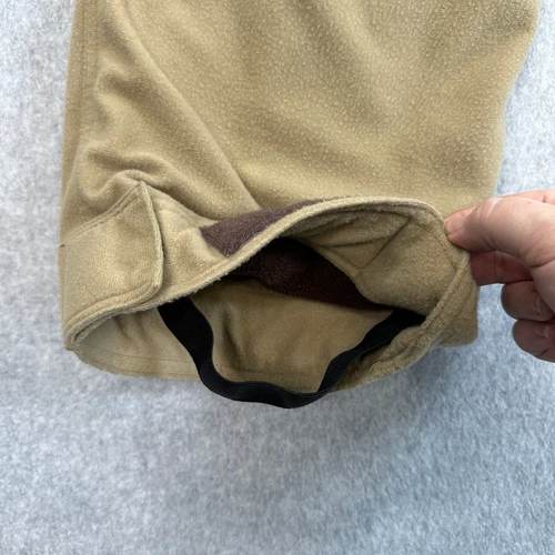 Cabela's Pants Mens Size 44 Brown Tan Straight Leg Fleece Outdoor Gear Hunting - Picture 4 of 13