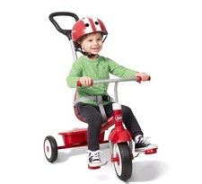 Radio Flyer 3-in-1 Trike Adjustable Handle Ages 1.5 to 5