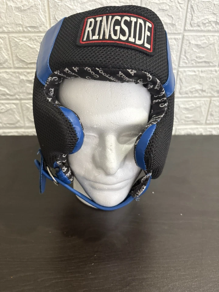 Ringside Ultra-light Sparring Blue Headgear Boxing Protection Training Large - Image 2 of 4