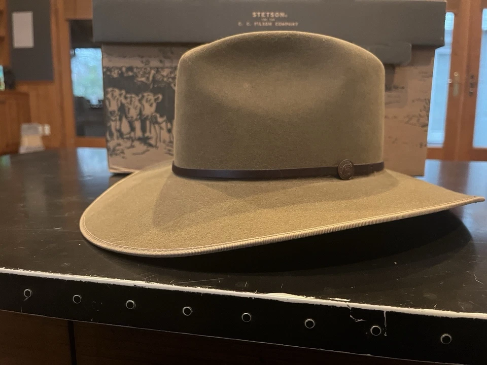 Filson x Stetson Wolf Canyon Hat Custom Gun Club Small, Made in USA - Image 4 of 4