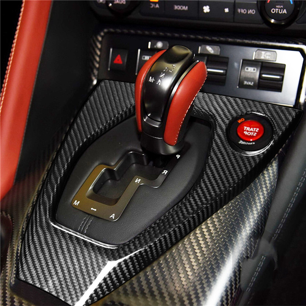 For 2017-20 NISSAN R35 GTR Center Control Gear Shifter Trim Matte