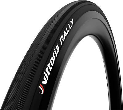 Vittoria Rally Rennrad Schlauchreifen 700 x 25 Schwarzwand