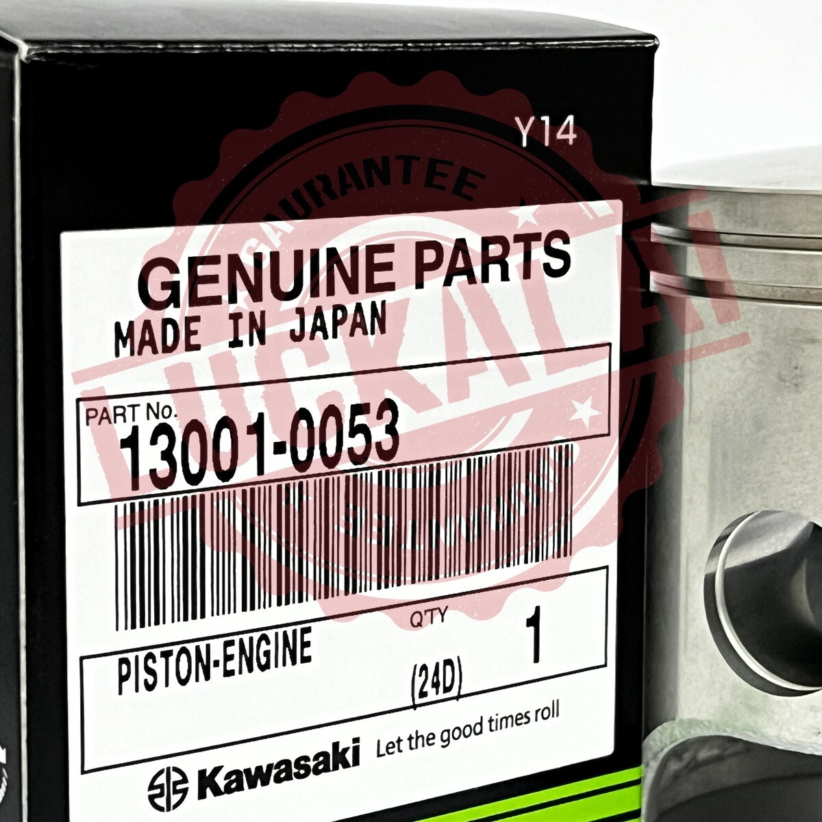 PISTON+RING+PIN GENUINE PARTS FOR KAWASAKI KR150ZX KRR150 ZX (B