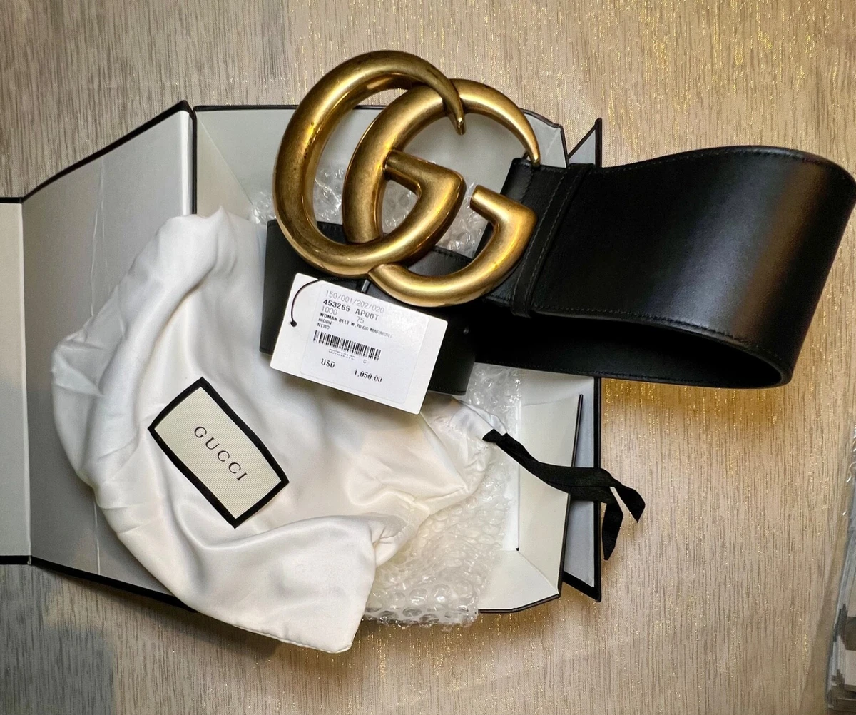Gucci Black Belts for Women for sale | eBay