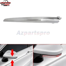 Chrome Left Side Rearview Mirror Molding Trim Cover For Toyota Camry 2019-2023