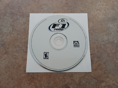 F1 2000 PC Disc Only F1 Racing Windows EA Sports 1 Day Shipping 