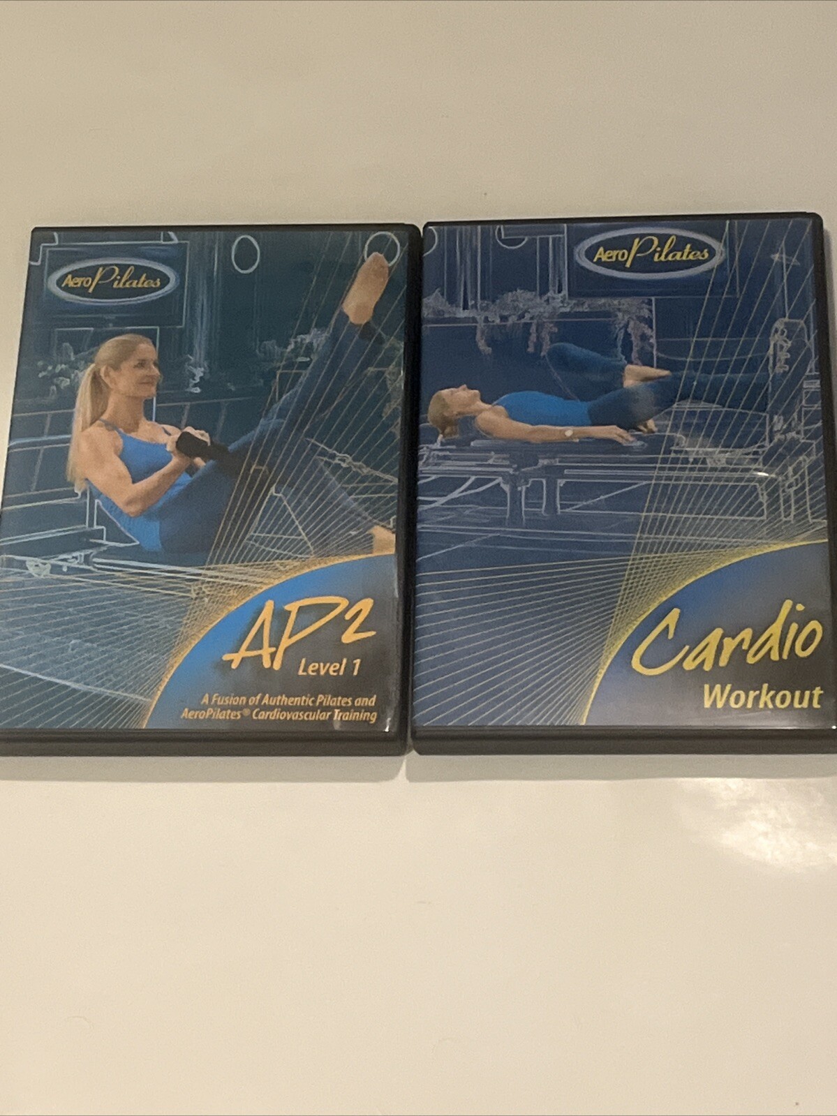 Aero Pilates Cardio & AP2 Workout DVD Lot