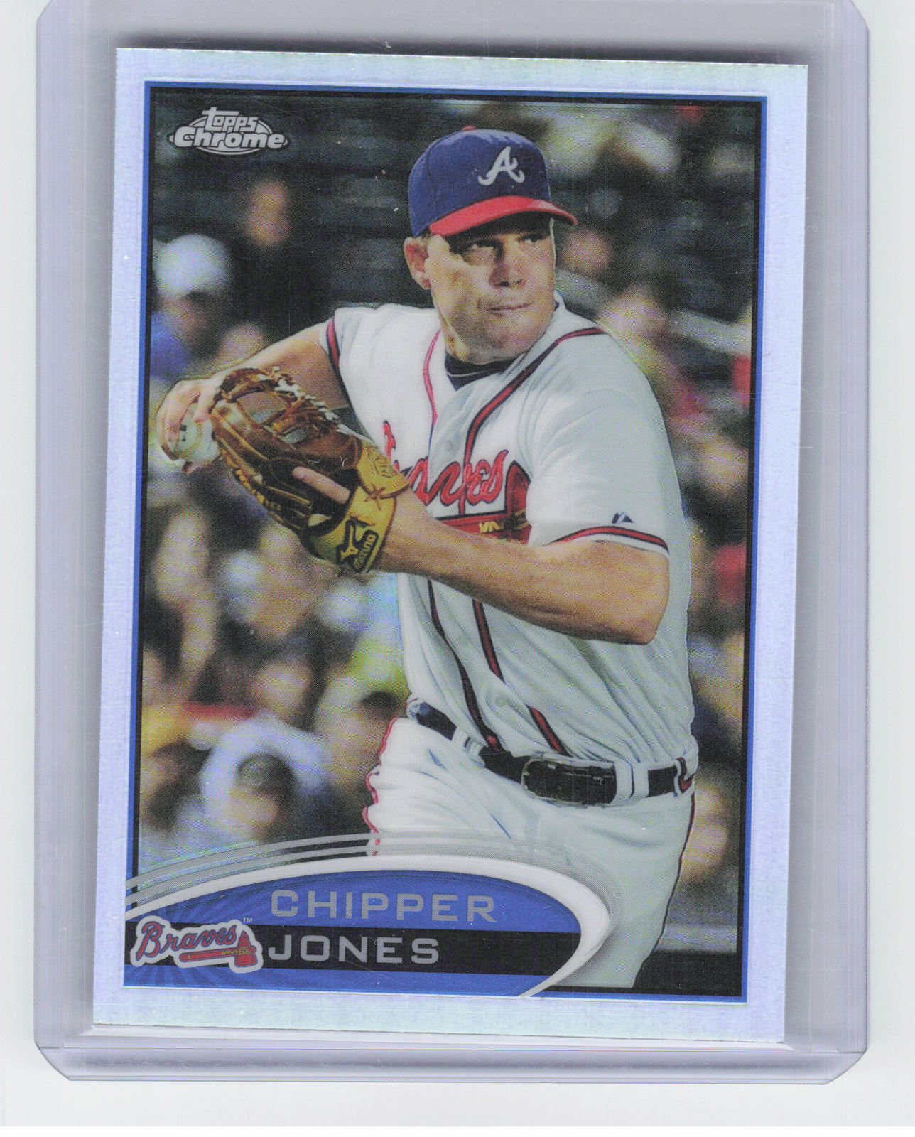 2012 Topps Chrome #96 Chipper Jones Refractors