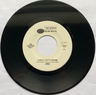 US3-BLUE NOTE S7-17967-TUKKA YOOT'S RIDDIM-I GO TO WORK-Jukebox 45RPM 7''-1994-NM