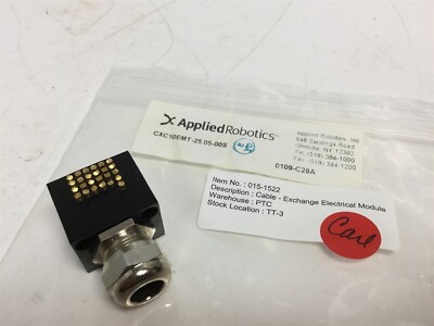 Applied Robotics CXC10EMT-25.05-00S Robot I/O Terminal Unit Spring Contacts 25