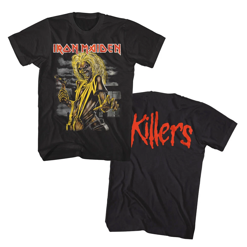 Iron maiden t shirt mens discount