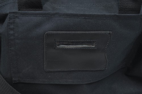 Pierre Cardin Carry On Overnight Bag Black Shoulder Strap ID Slot - Picture 13 of 13